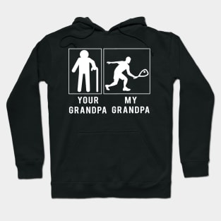 Game, Set, Match: 'Squash Your Grandpa, My Grandpa' Tee for Grandsons & Granddaughters! Hoodie